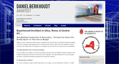 Desktop Screenshot of dberkhoudtarchitect.com
