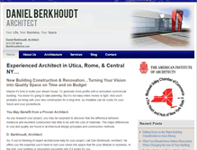 Tablet Screenshot of dberkhoudtarchitect.com